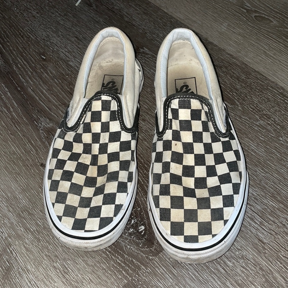 Checkered vans